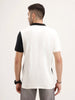 Slim Fit Cut & Sew T-Shirt | Off White