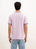 Regular Fit Tipping Collar Polo T-Shirt | Purple