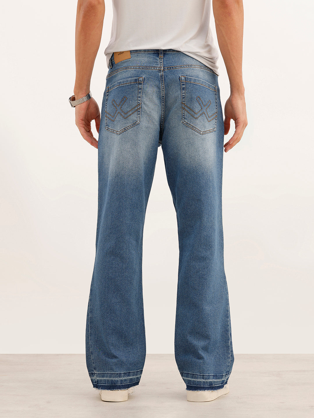 Classic Bootcut Denim Jeans | Light Blue