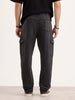 Slim Fit Knitted Jogger | Black