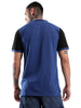 Basic Blue Tipping Polo T-shirt