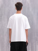 Graphic Printed Casual Look T-shirt With Branding | White