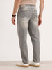 Ankle Slim Fit Denim Jeans | Grey