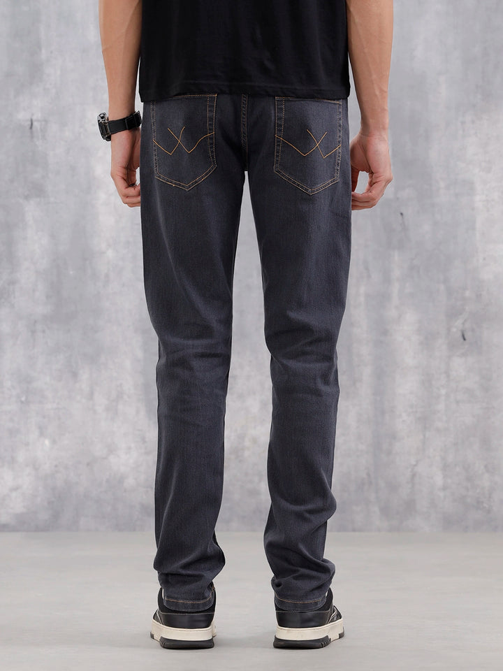 Men's Casual Slim Fit Jeans | Grey