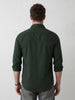 Contemporary Double Pocket Slim fit shirt | Dark Green