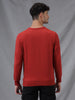 Wrogn in Red Printed Sweatshirt