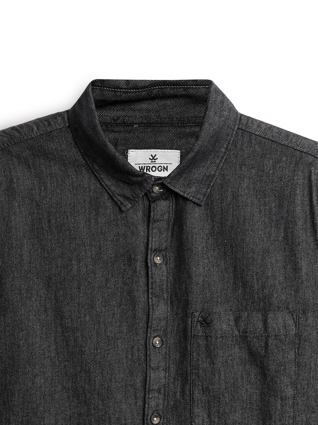 Premium Washed Slim Fit Denim Shirt