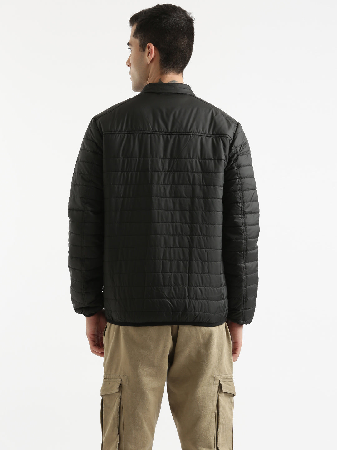 Solid Puffer Jacket