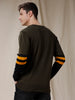 Blocked Henley Long Sleeve T-Shirt