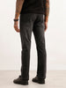 Faded Slim Fit Denim Jeans | Dark Grey