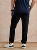 Placement Printed Jogger | Black