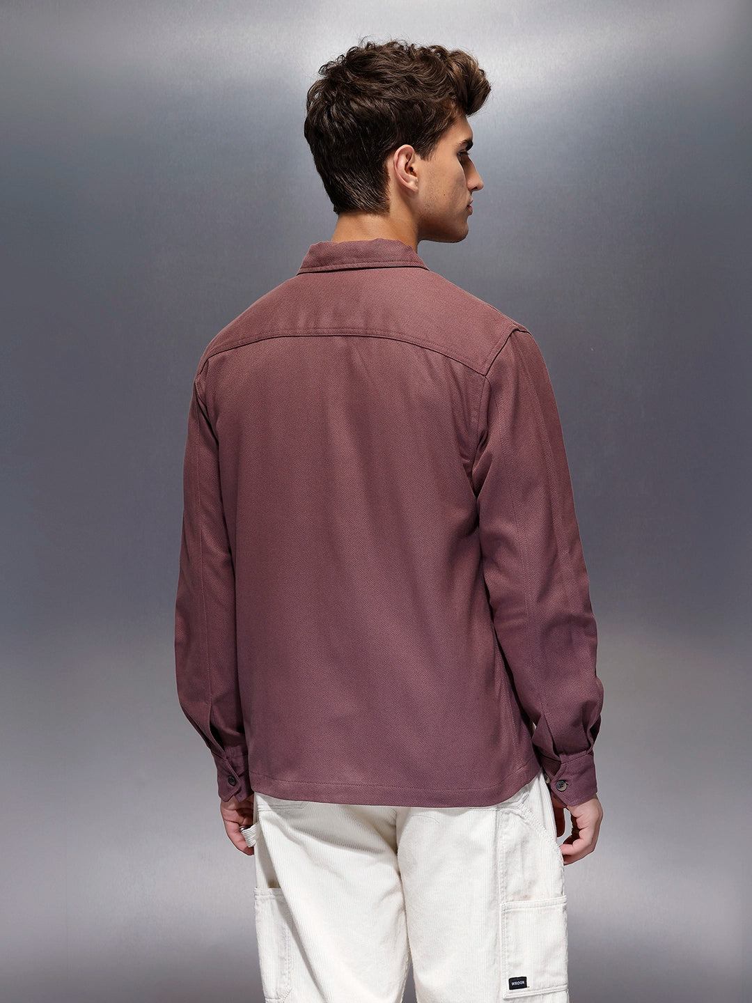 Double Pocket Oversized Jacket  | Peach