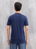 Contrast Collar Tipping Polo T-Shirt | Navy Blue