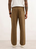 Solid Loose Fit Trouser | Olive