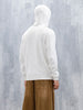 Men's Solid Casual Hoodie Pullover | White