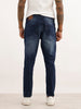 Slim Crop Fit Denim Jeans | Blue