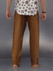 Men’s Loose Fit Washed Denim | Khaki