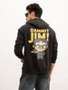 Classic Back Printed Hoodie | Black | WTSS7307M