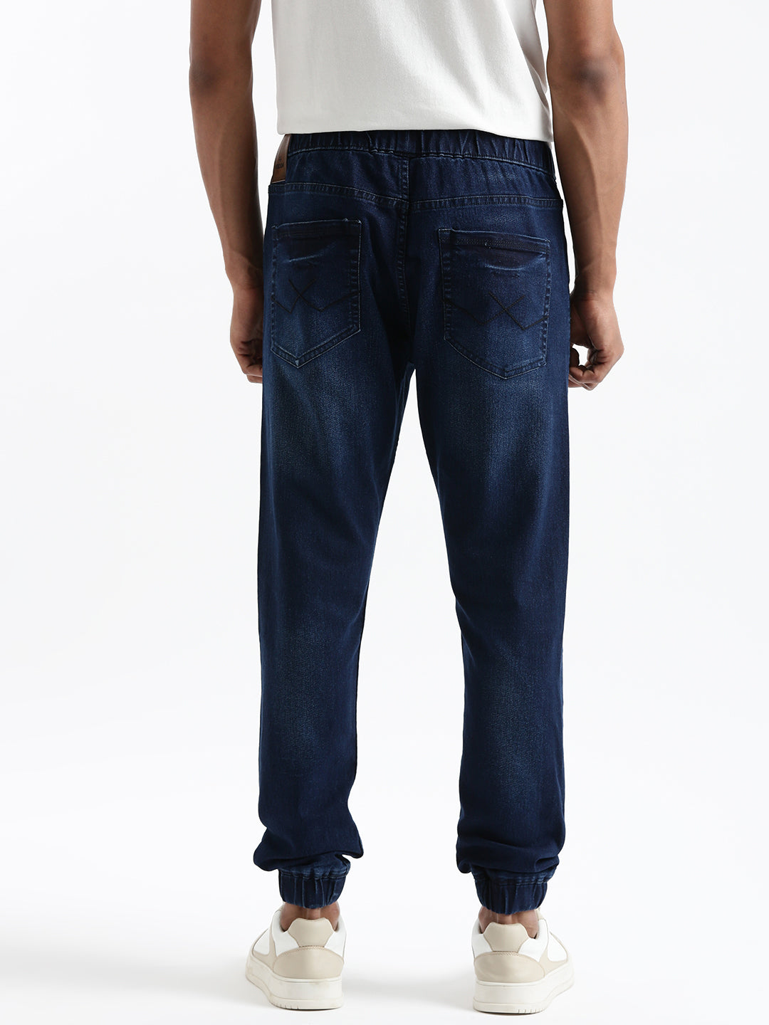 Urban Drawstring Denim Jogger