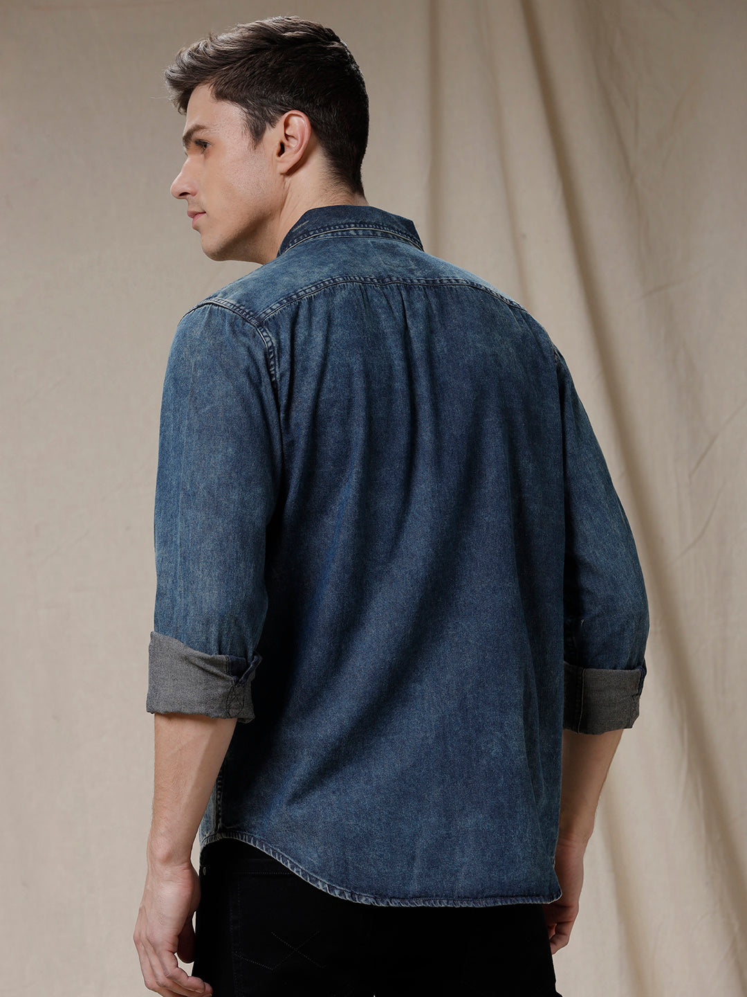 Oversized Denim Shirt