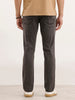 Slim Fit Faded Denim Jeans  | Dark Grey