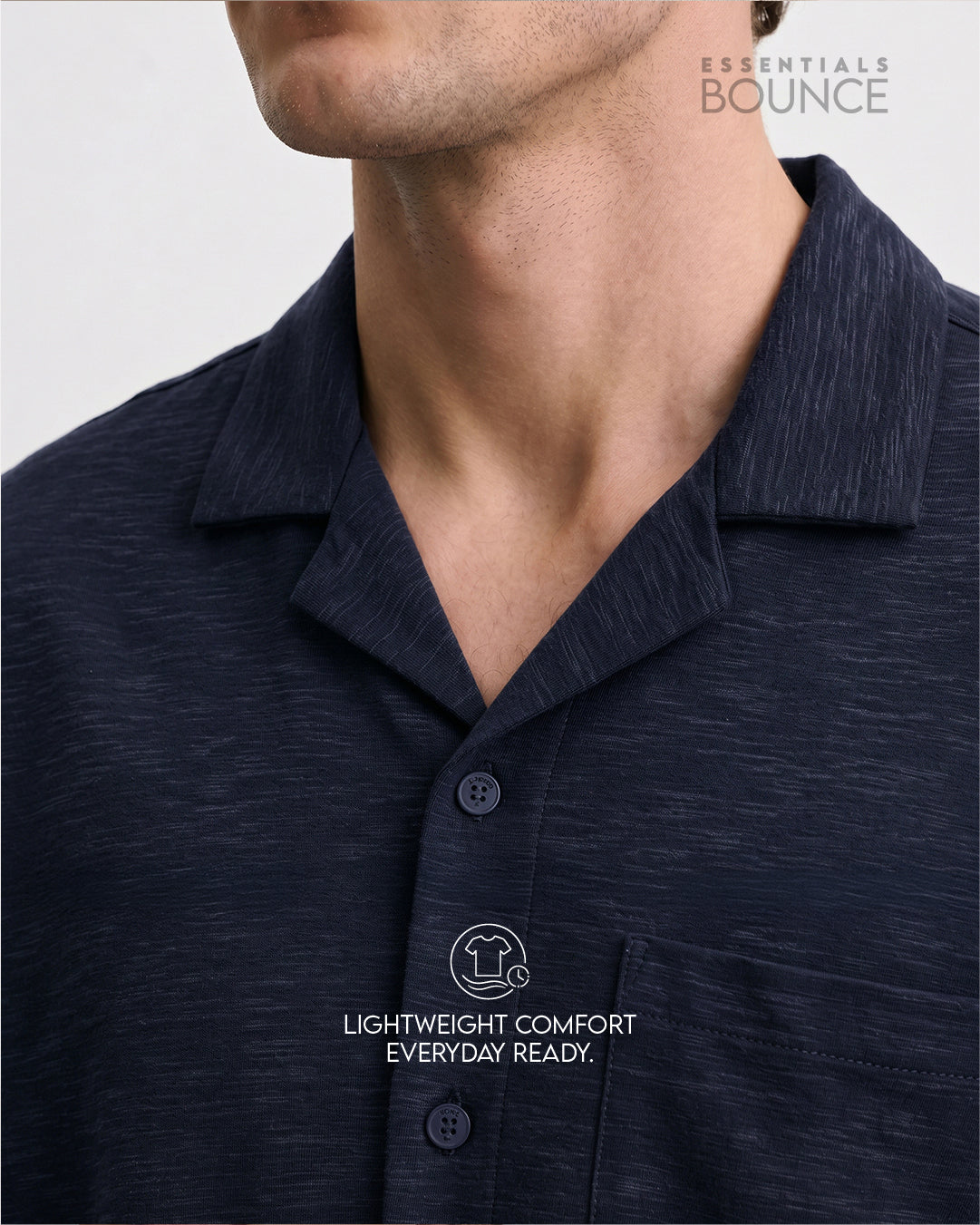 Essential Bounce Holiday Shirt | Essential |  Navy Blue