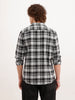 Slim Fit Textured Shirt  | Black