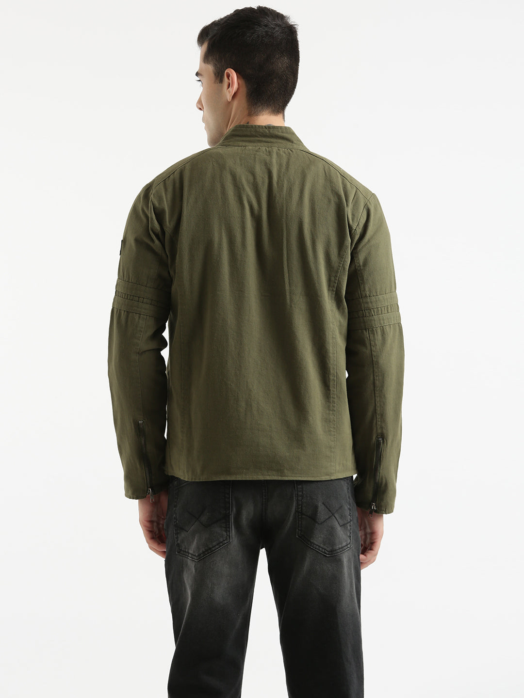 Unmatched Solid Technical Jacket