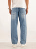 Faded Anti Fit Denim Jeans | Light Blue