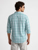 Checkered Full Sleeve Shirt | Light Green
