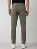 Solid Skinny Crop Denim Jeans | Olive