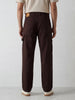 Loose Fit Denim Jeans | Brown