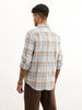 Classic Regular Fit Checkered Shirt | Light Blue
