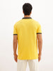 Comfort Fit Placement Printed Sweatshirt | Yellow | WWTS378F