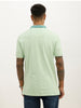 Classic Slim Fit Tipping Collar Polo T-Shirt | Light Green