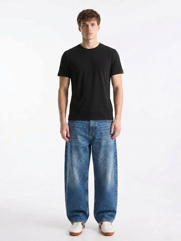 Essential Supima Crew Neck T-Shirt | Black
