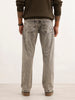 Washed Anti Fit Denim Jeans | Grey