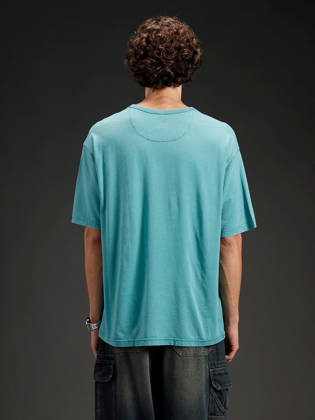 Wrogn Oversized Classic T-shirt | Green