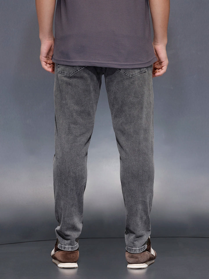 Men's skinny fit stretch jeans | Dark Grey