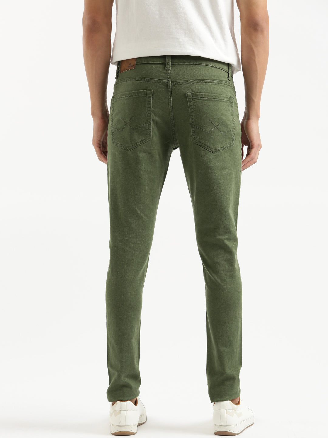 Olive Green Classic Jeans