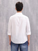 100% Cotton Classic Full Sleeve Shirt I White