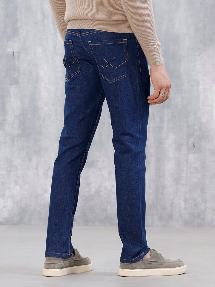 Men's Casual Slim Fit Jeans | Blue