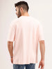 Oversized Print T-Shirt | Pink