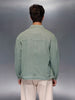 Sage Cargo-Style Zip Jacket | Olive
