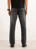 Faded Anti Fit Denim Jeans | Dark Grey