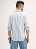 Classic Regular Fit Striped Shirt | Blue