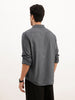 Solid Regular Fit Full Sleeve Shirt | Grey | WWSH9008F