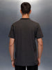 Regualr Fit Polo T-Shirt With Tonal Neck Detail | Grey