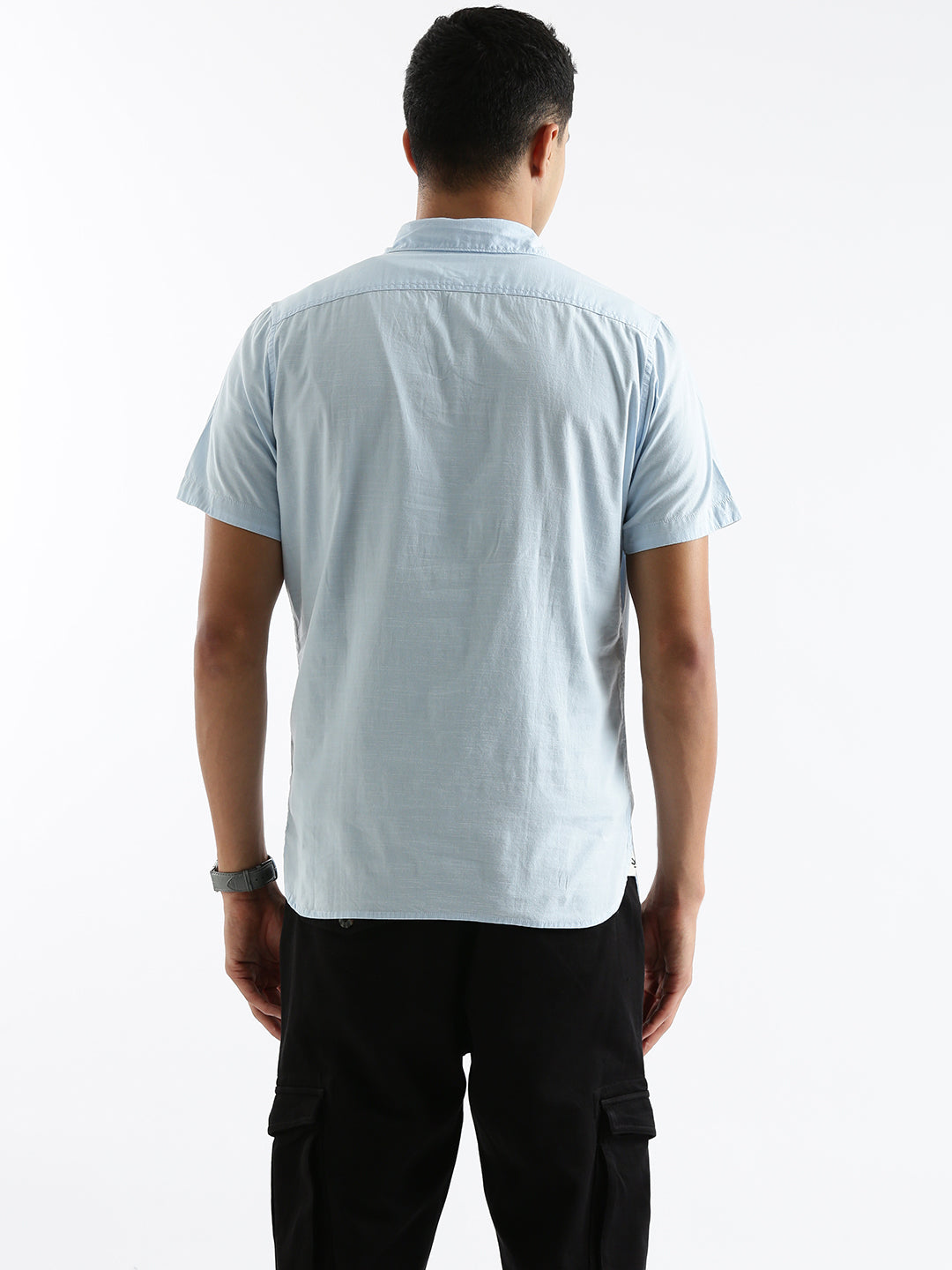 Casual Ease Solid Shirt