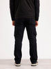 Relaxed Fit Denim Cargo  | Black